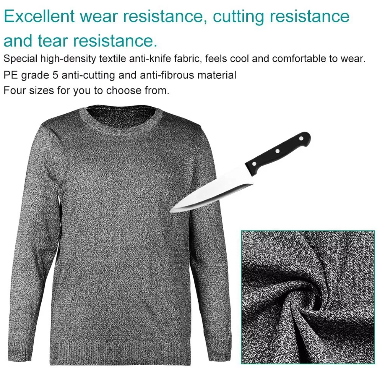 Stab Proof Fabric Cut resistant 