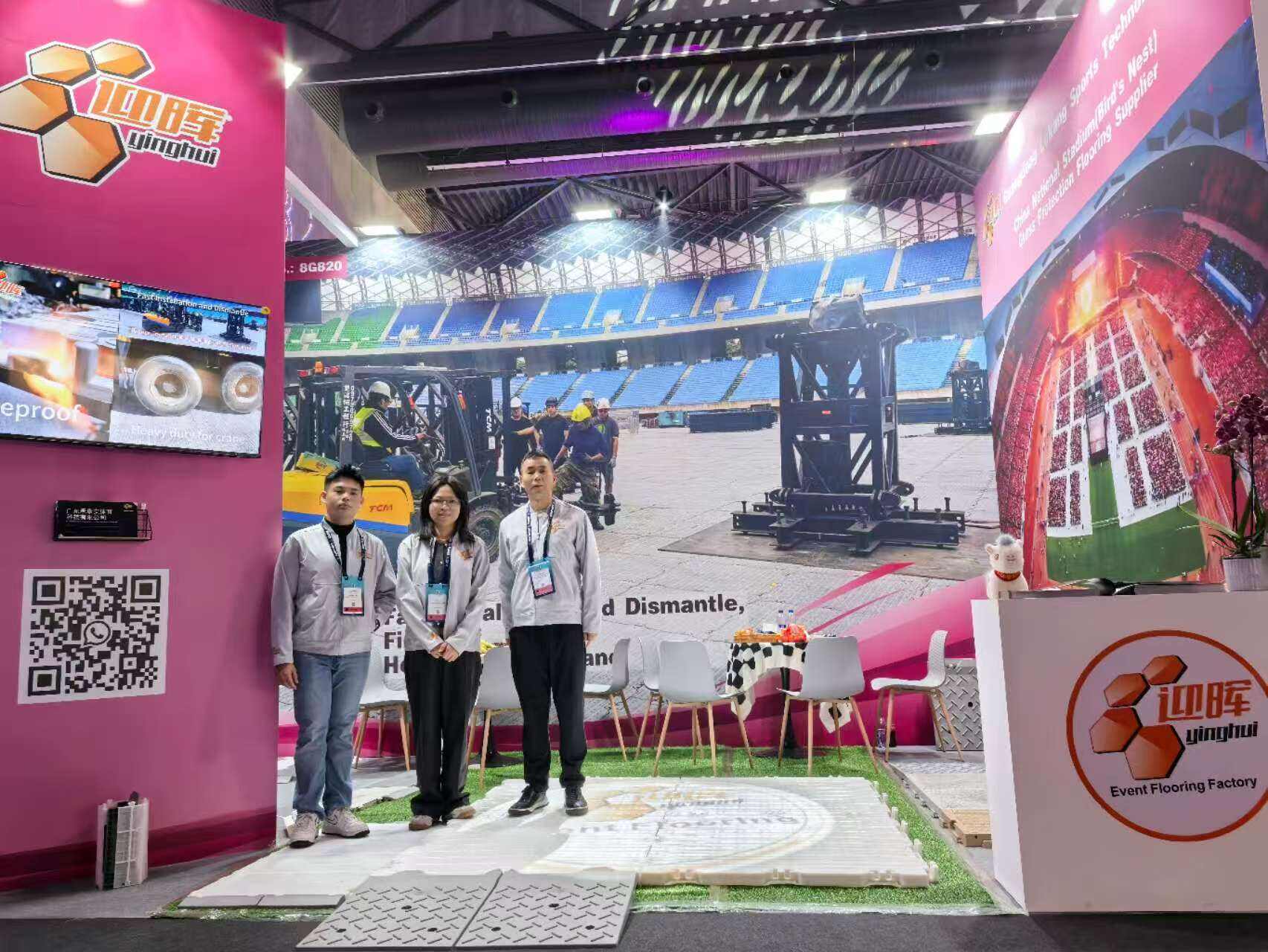 ISE Barcelona 2024: Guangdong Lokang Sports Technology Shines with Innovative Event Flooring Solutions