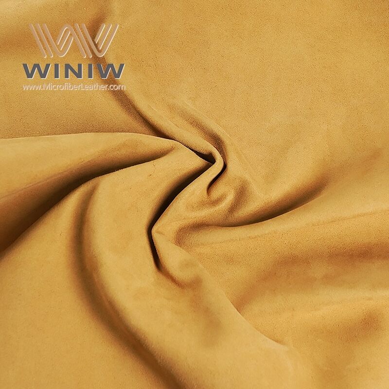 0.8mm Absorbent Microfiber Leatherette Footwear Material Fabric