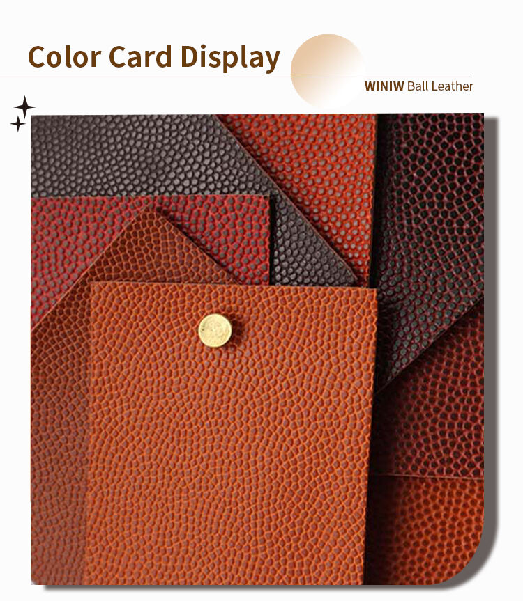 1.6mm Thin And Elastic Microfiber Pu Leather Fabric Sheet For Making BasketBall  details