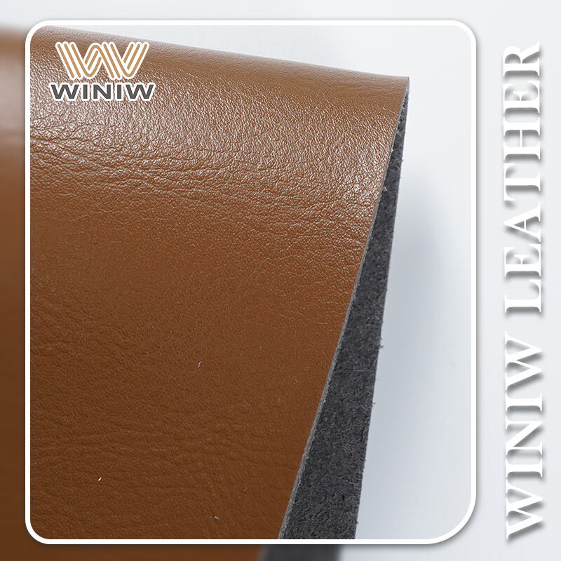 Elegant Aesthetic Appeal Faux Microfiber Upholstery PU Leather Supplier