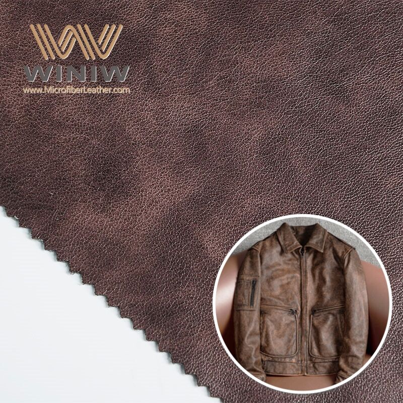 1.2mm Easy To Sew Polyurethane Synthetic Leather For Making Garment