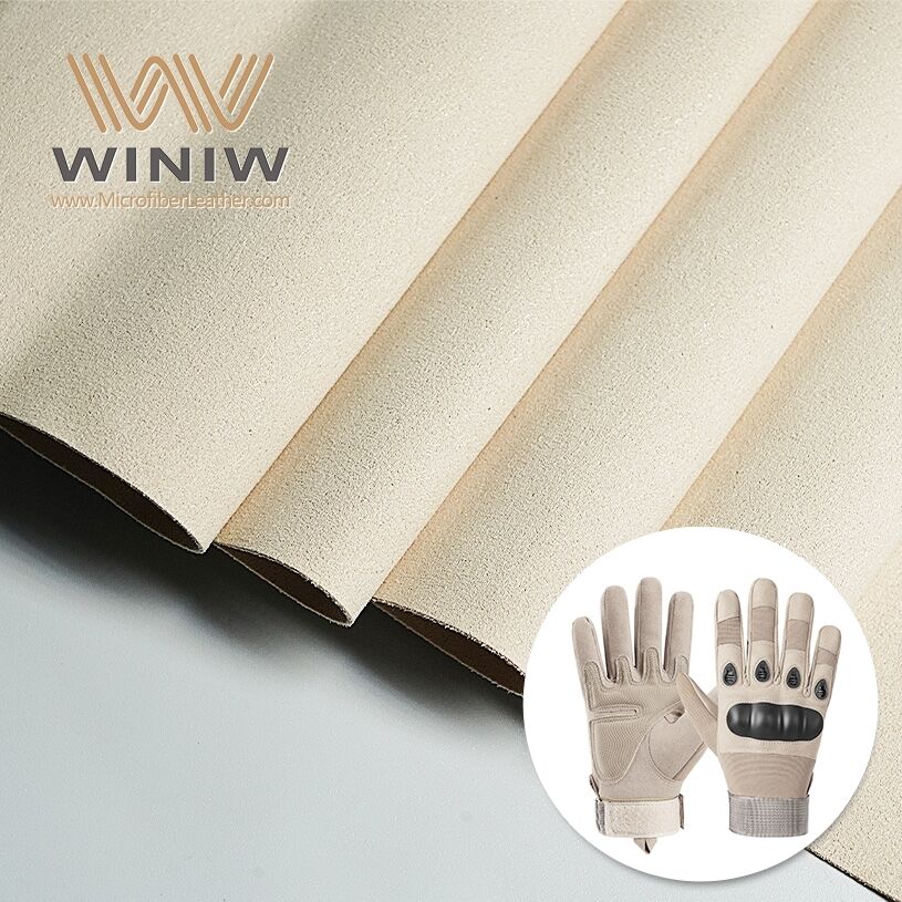 Rouleaux de faux cuir ultra-suède de 1 mm pour la fabrication de gants de sport