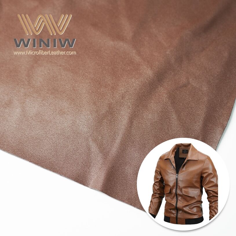 1.4mm Coat Crafting Can Be Embossed Faux Microfiber Leather