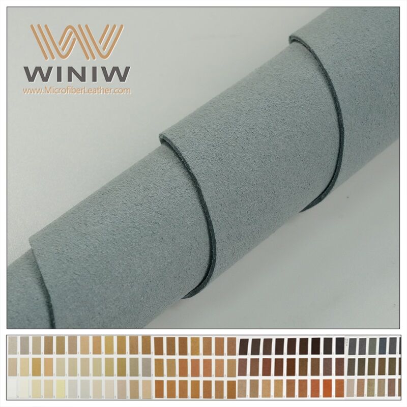 1.6mm Numerous Colors Microfiber Base Leather For Shoes