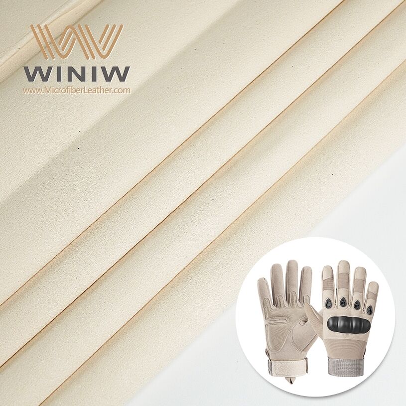 0.7mm Faux Microsuede Leather Fabric For Revolutio Gloves