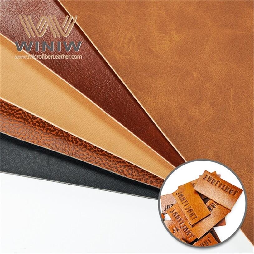 0.8mm Scratch-Resistant Trade Mark Microfiber Faux Leather 