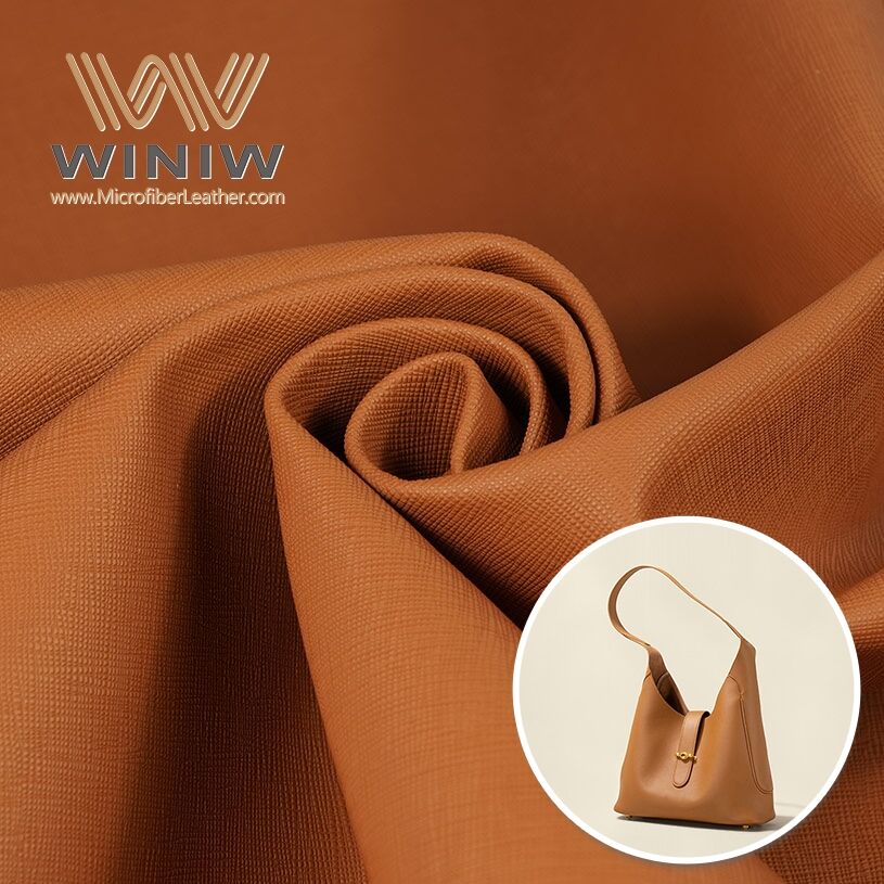 Soft To The Touch Imitation Microfiber Material For Drawstring Bag