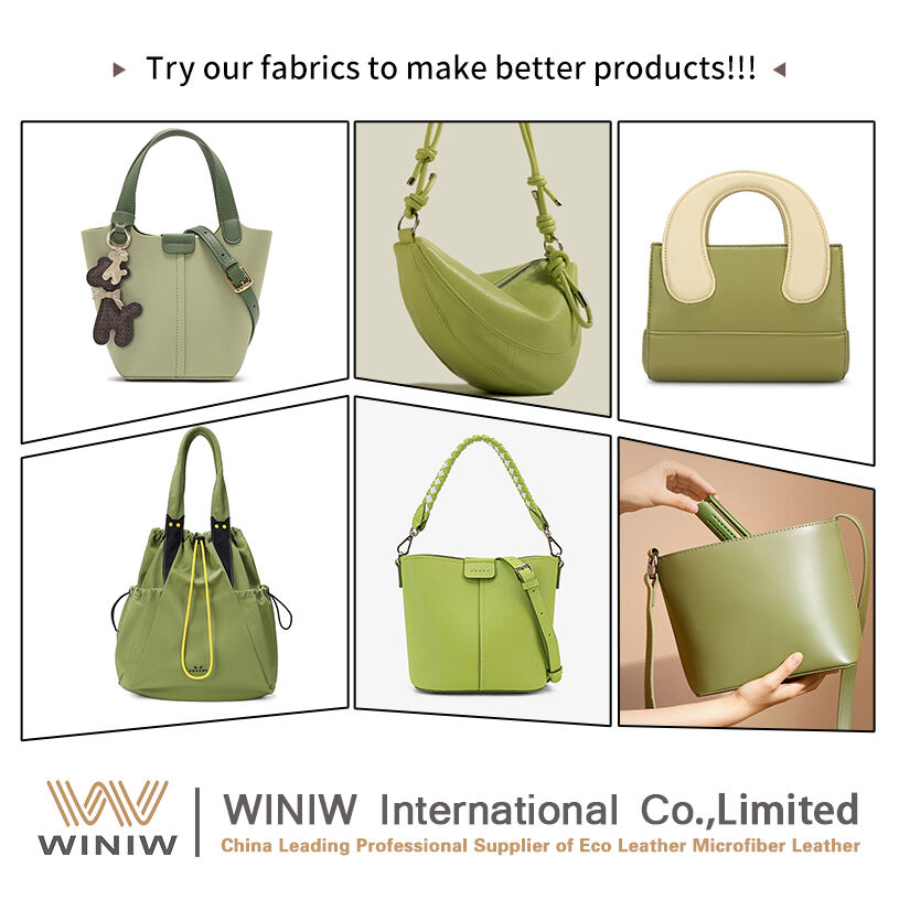 Synthetic Microfiber Leather For Bags Making