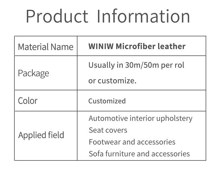 Microfiber Leather For Coat Crafting