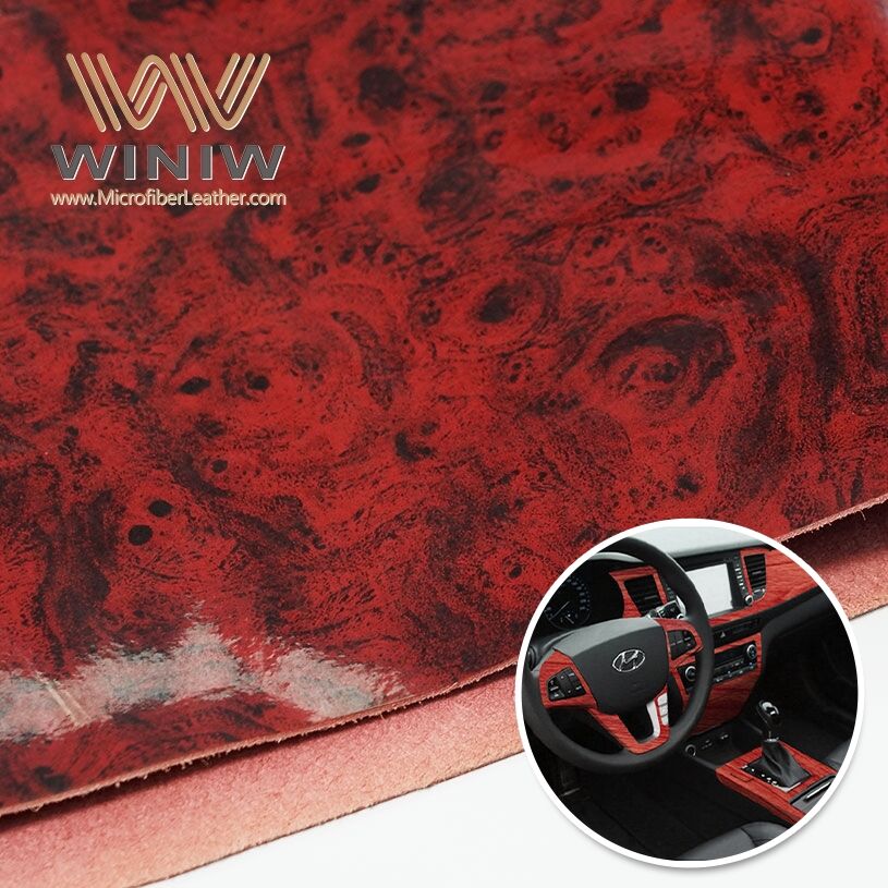 1.0mm Durable And Long-Lasting Micro Synthetic Leather Cloth Leather For Car Upholstery