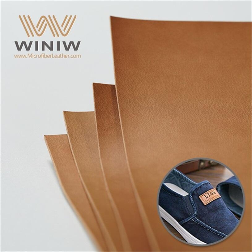 1.3mm High Color Faux Leatherette Microfiber Leather For Trademark