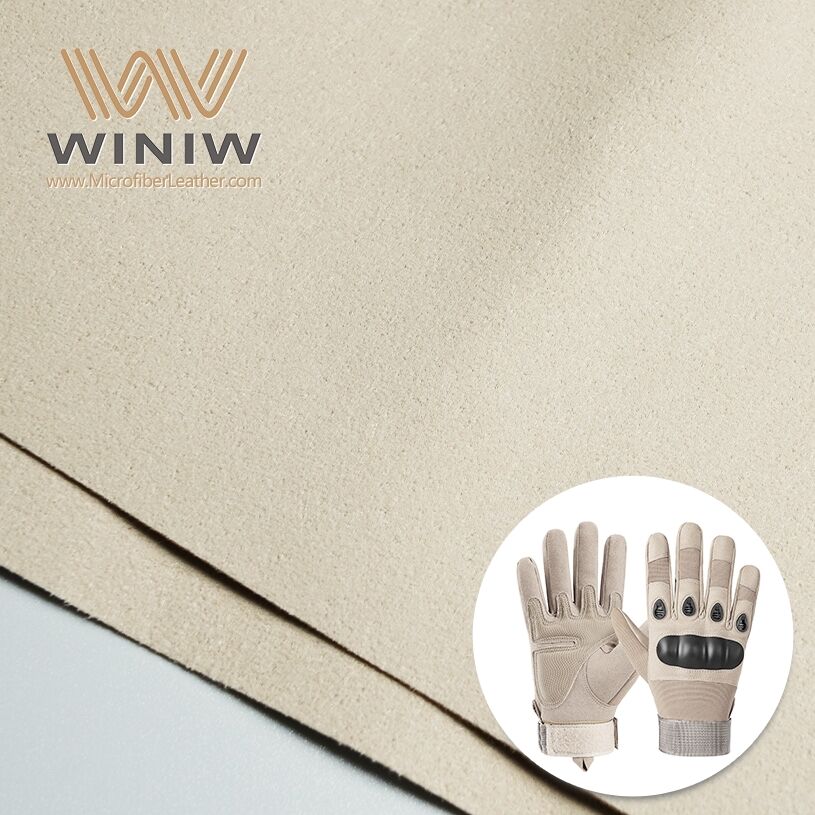 1mm Micro-Suede Artificial Leather Sheet For Making Sports Gloves