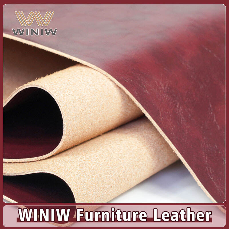 Breathable Vegan Material Micro Fiber Leather For Furniture Upholstery