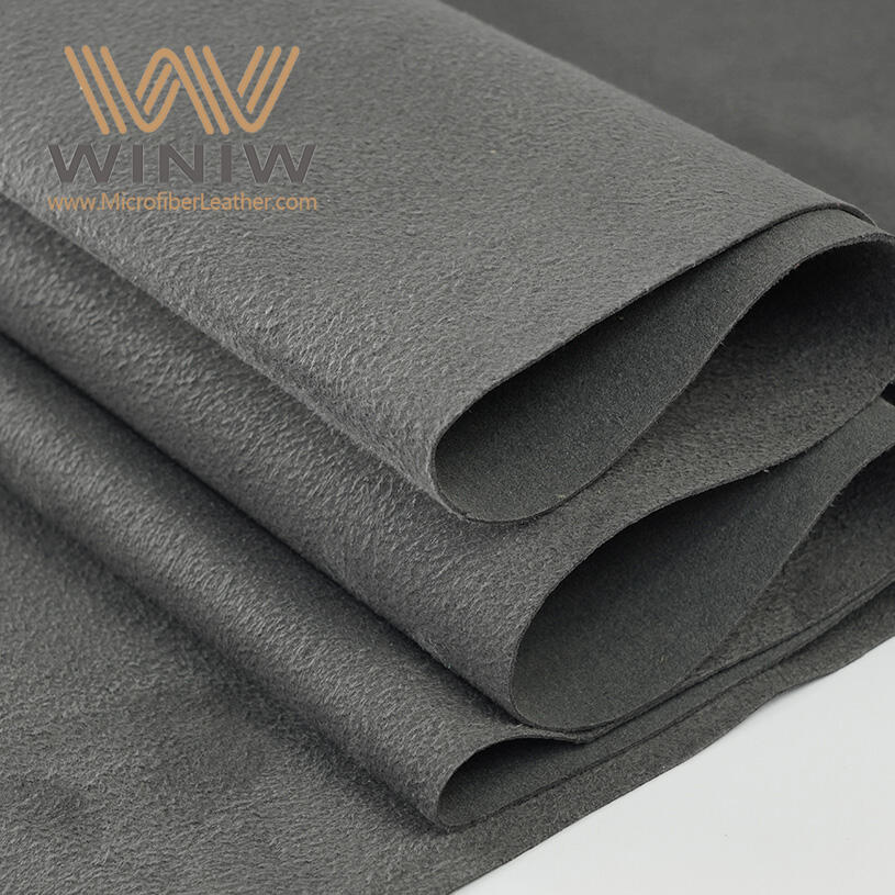 0.8mm High-Tech Manufacturing Process Faux Suede Microfiber Leather