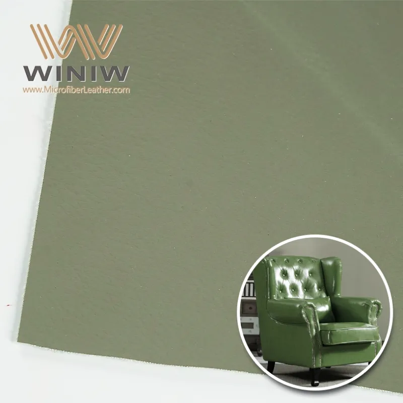 Mantikang Sinthetikong Microfiber Leather Para sa Sofa Fabric
