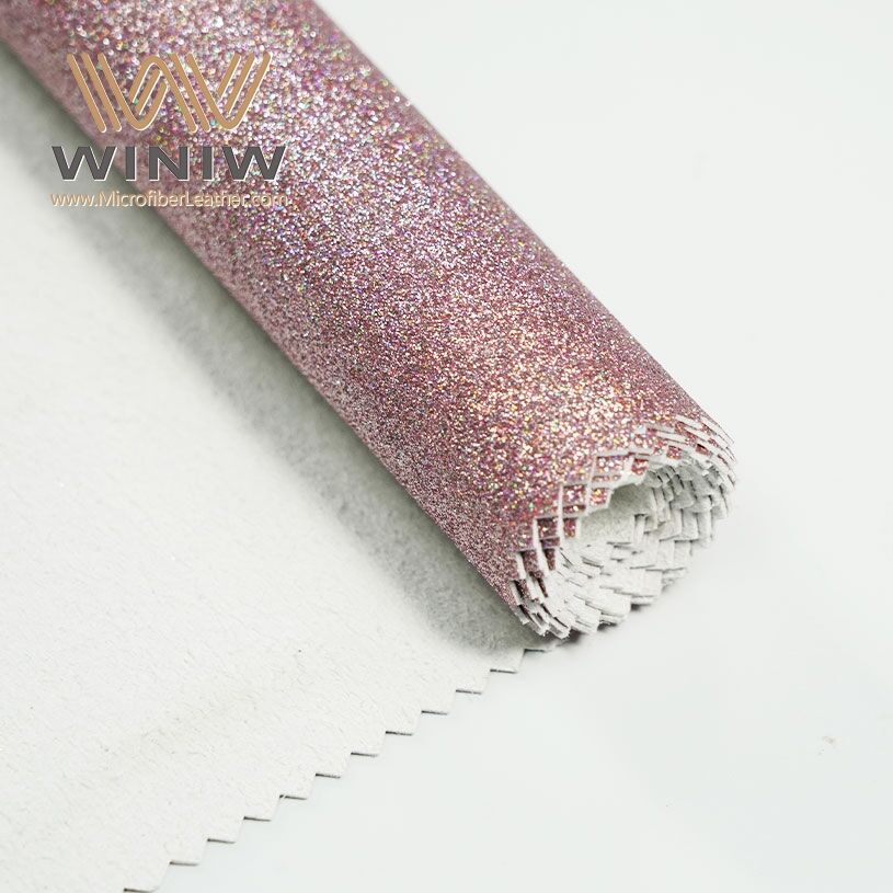 Water Resistant Faux PU Leather Imitation Material For Purse details