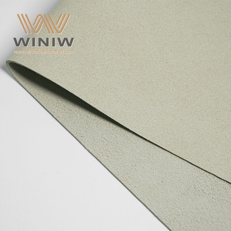 Light Numerous Design Style 1.2mm Vegan Microfiber Suede Leather