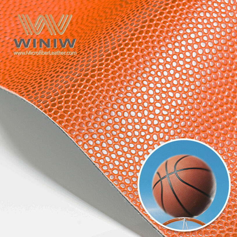 tissu synthétique de Faux Microfibre de basket-ball de résistance à la chaleur et au froid de 2mm