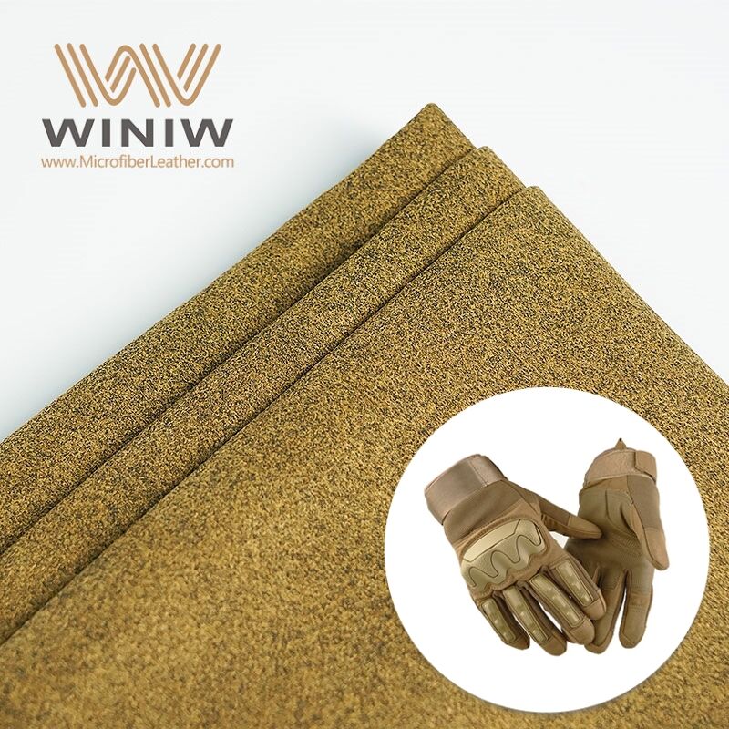 ক্রীড়া গ্লাভস জন্য 0.8mm Microsuede ভুল চামড়া শীট