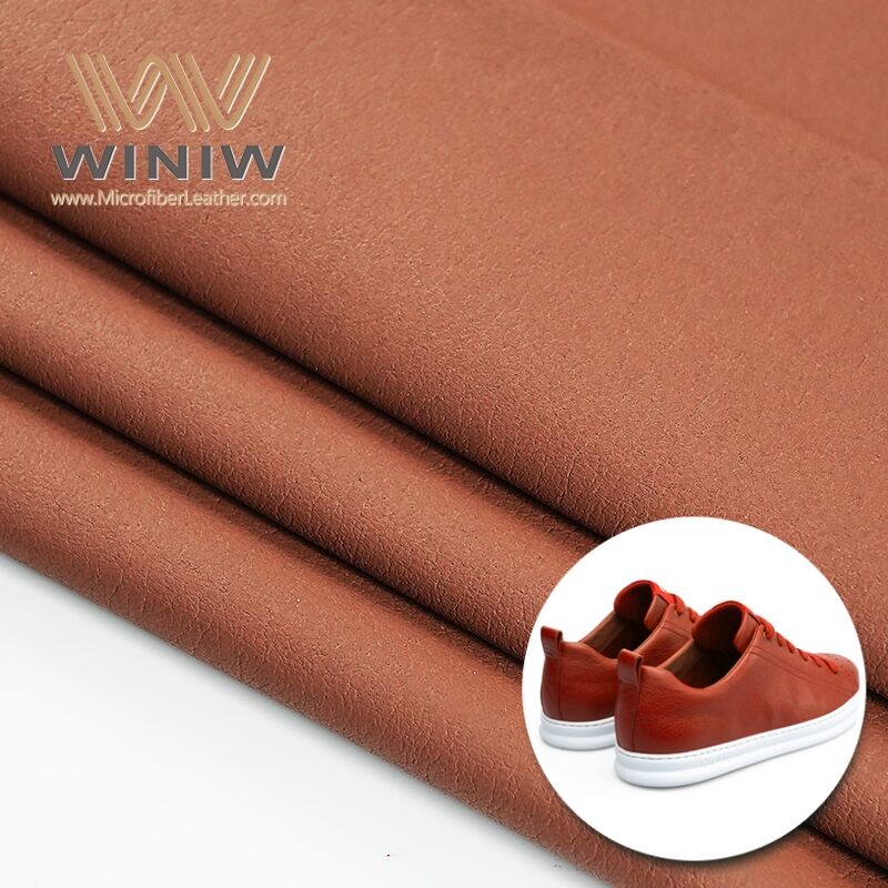 0.9mm Heat Insulation Footgear Lining Faux Microfiber Leather 