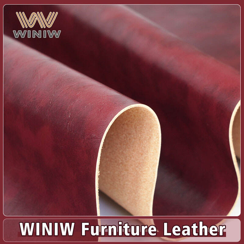 UV Resistant Microfiber PU Material Leather For Furniture Upholstery