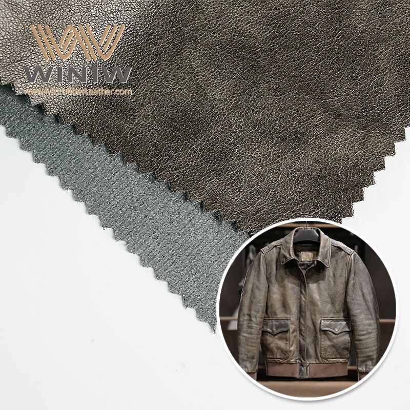 0.8mm Skin-Feeling Making Garment Synthetic Pu Leather Material