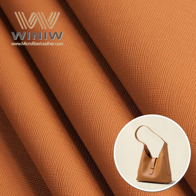 1.2mm Elastic Stretch Microfiber Composite Leather For Shoulder Pouch