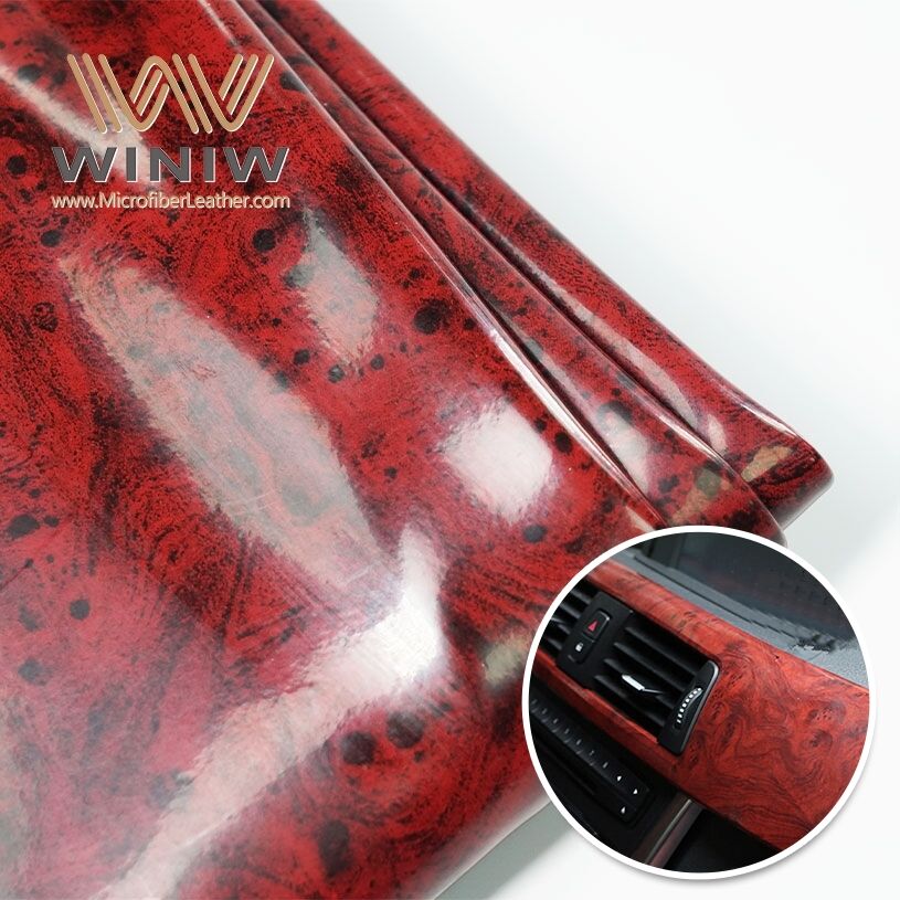 Durable And Long-Lasting Microfiber Polyurethane Faux Leather For Car Interior Material