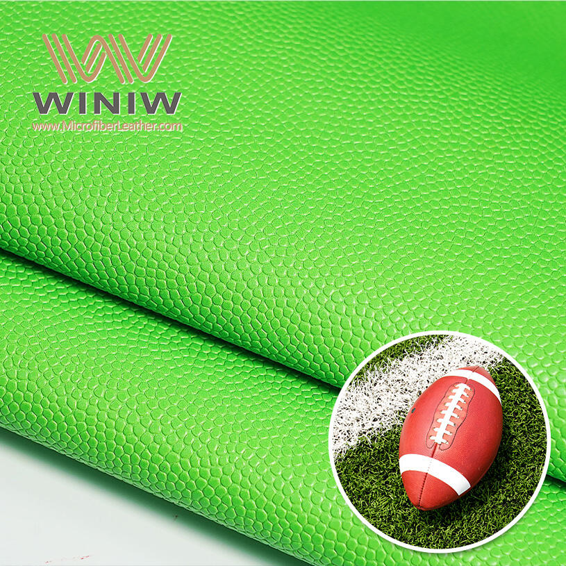 1.0mm Numerous Colors PU Leather Fabric For Making Ball Material