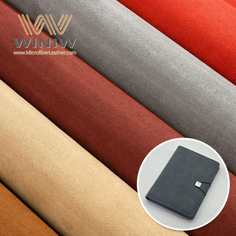 0.4mm Softness And Toughness Polyurethane Leather Vegan Making Book Cover Material