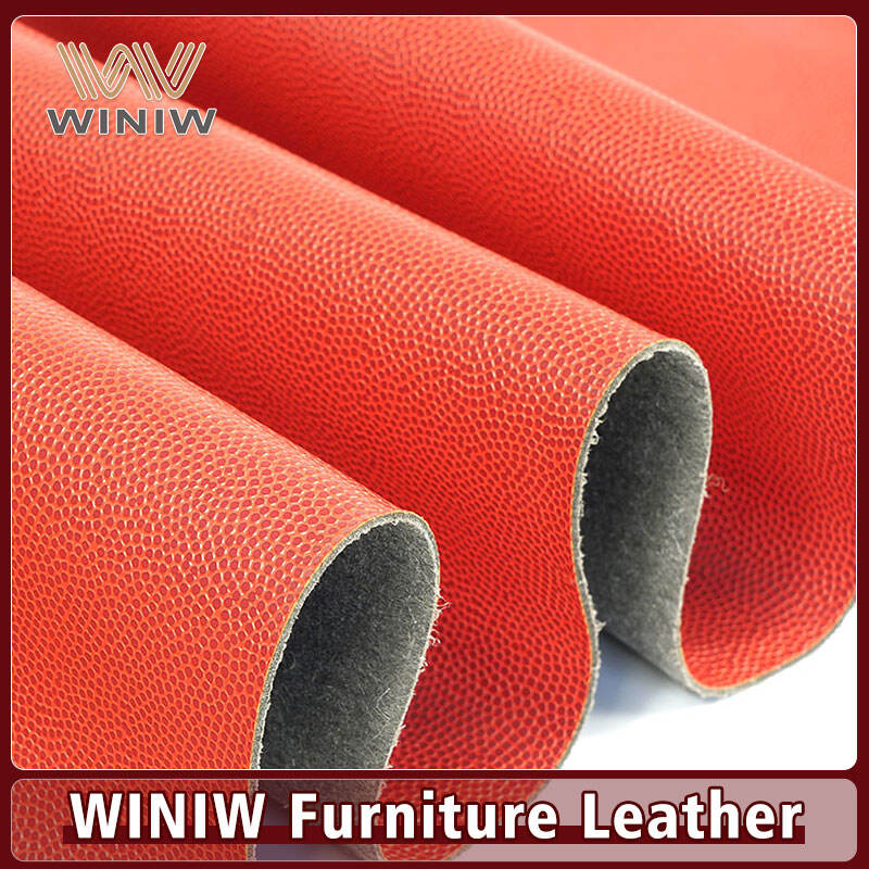 Stretch Resistant PU Outdoor Sofa Fabric Synthetic Microfiber Leather