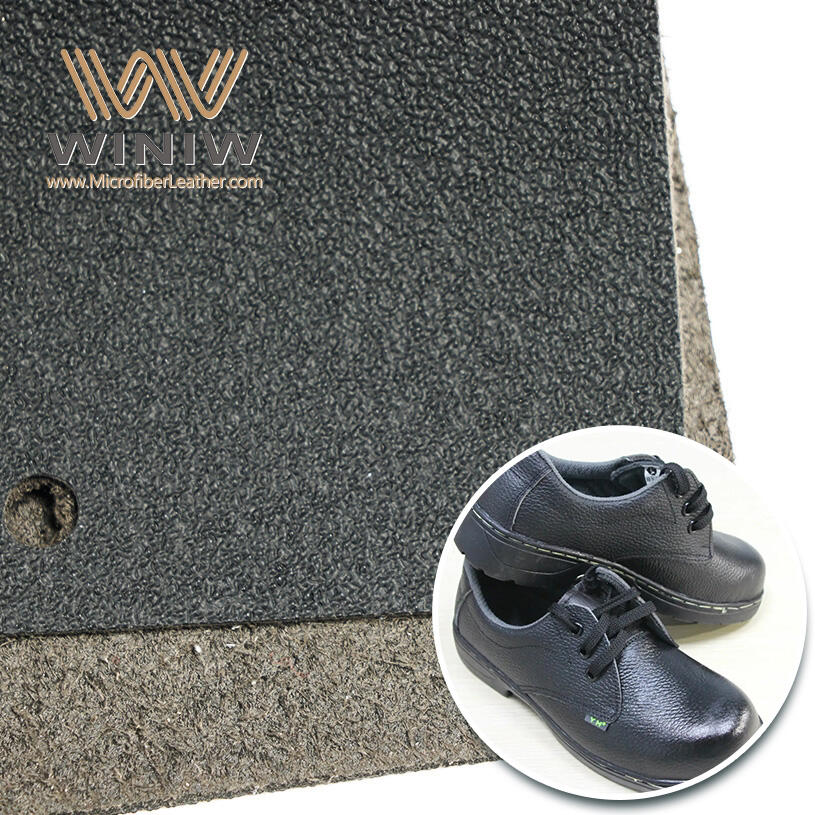 Waterproof Microfiber PU Imitation Leather For Safety Footwear