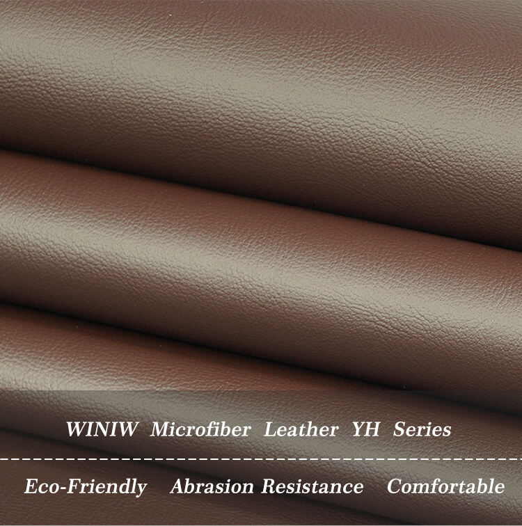 Anti Mold Faux Micro Fiber Domestic Upholstery Making Leather Material details