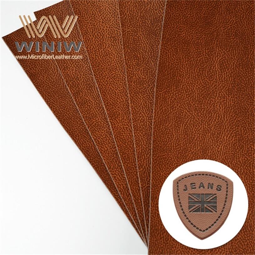 High Color Faux Leatherette Microfiber Leather For Trademark