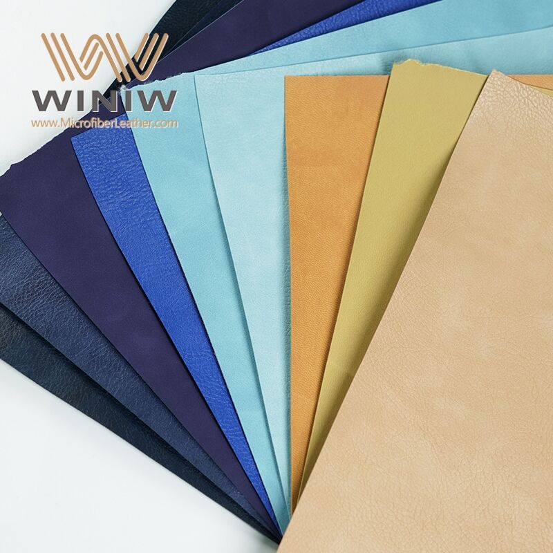 Easy Clean Microfiber PU Artificial Leather Phone Cover Material supplier