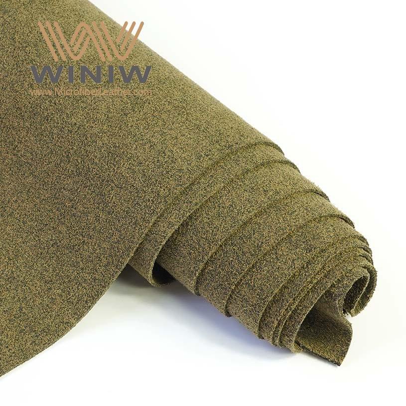 Highly Durable Micro fiber 1.8mm Thickness Artificial Suede Leather