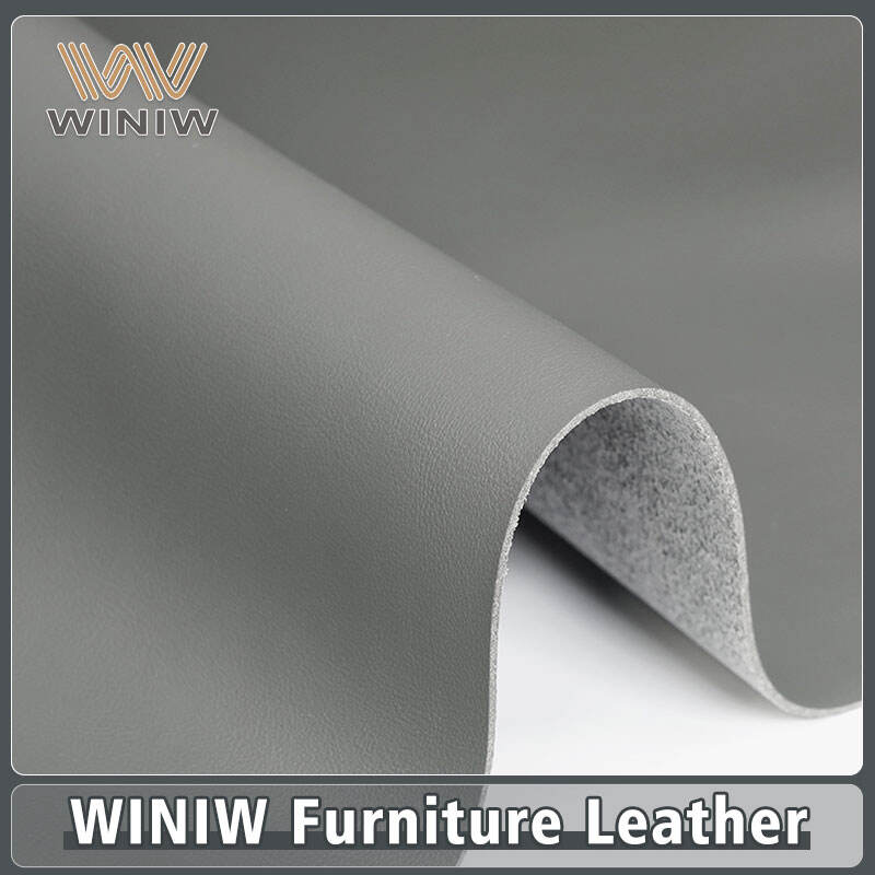 Aging Resistant Micro Fiber PU Fabric Faux Upholstery Making Leather