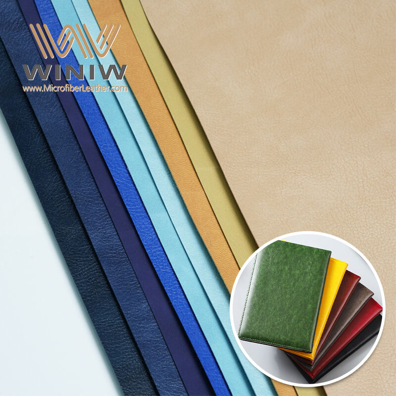 UV Resistant PU Synthetic Leather Fabric For Laptop Case Material