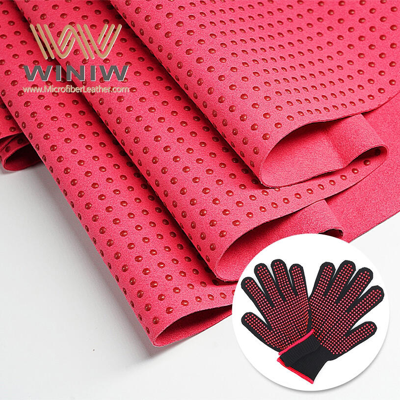 0.6mm Ultra-Suede Faux Fabric Ad Faciendum Cycling Gloves