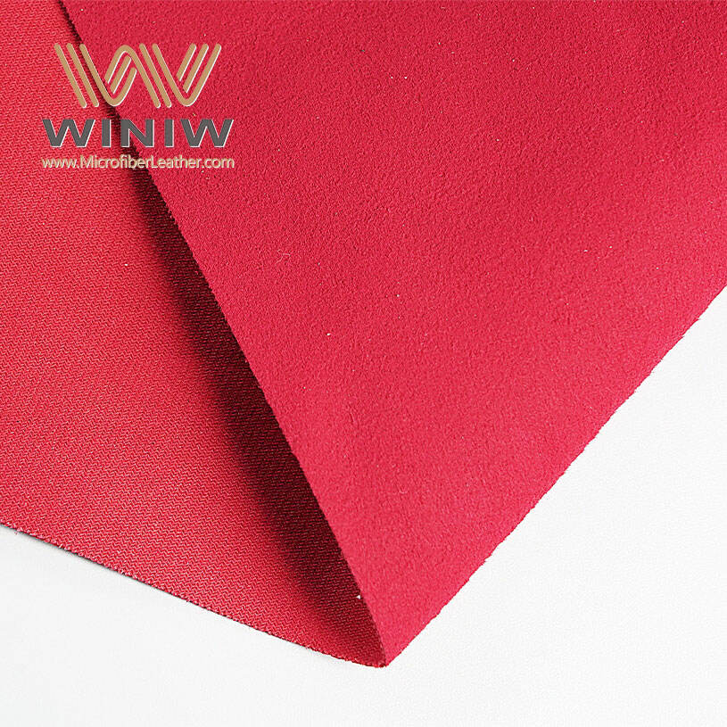 1.2mm Elegant Timeless Look Synthetic Suede Microfiber Leather