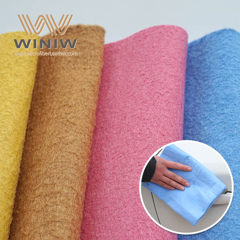 0.4mm Suitability Making Car Washcloth Artificial Chamois Leather Material