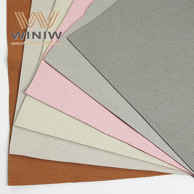 0.8mm Can Be Embossed Artificial Micro fiber Suede Leather Fabric