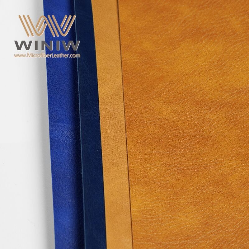 UV Resistant PU Synthetic Leather Fabric For Laptop Case Material manufacture