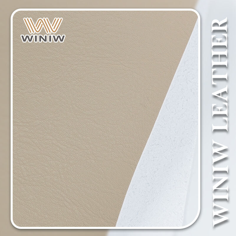 Matibay na Konstruksyon Vegan Microfiber PU Leather Material Manufacturer