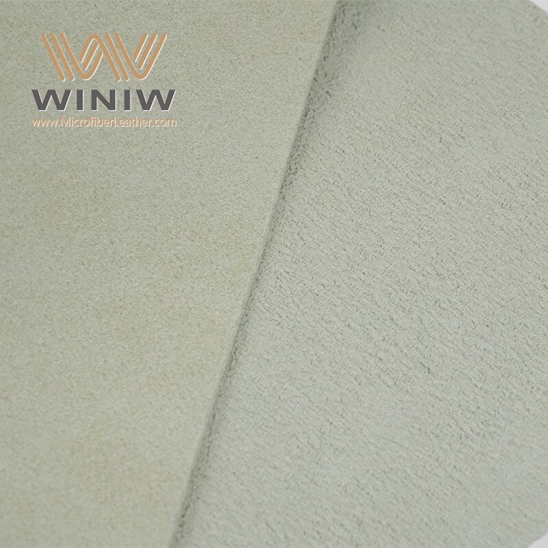 0.6mm Thickness Numerous Design Style Vegan Microfiber Suede Leather