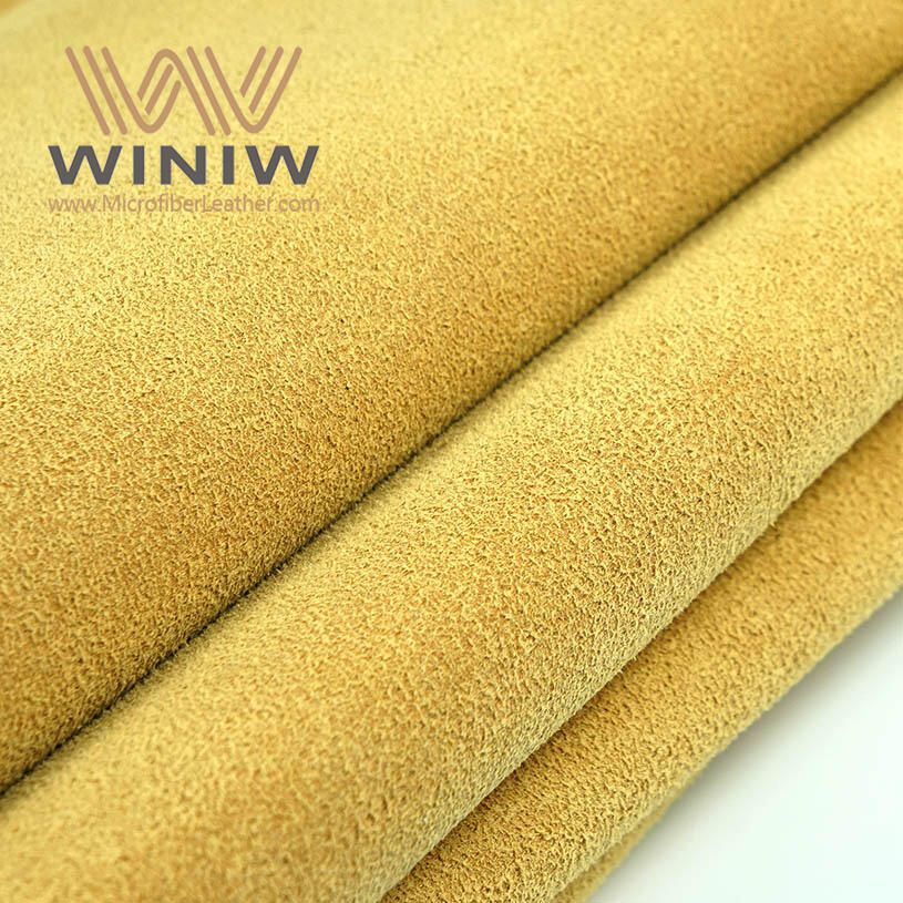 Soft Supple 1.6mm Thickness Synthetic Micro fiber Suede Leather