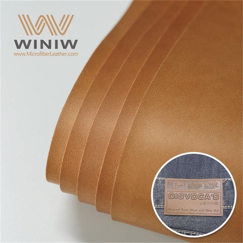 Strong simulation Artificial Microfiber Leather For Tags