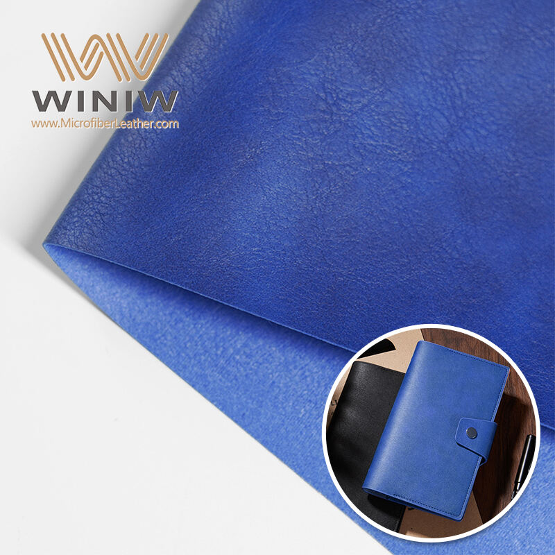 0.5mm Wear Resistance Making Notebook Cover PU Microfiber Vegan Leather