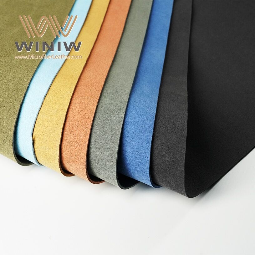 Durable Anti-Slip Coating Imitation Leather Microfiber Suede